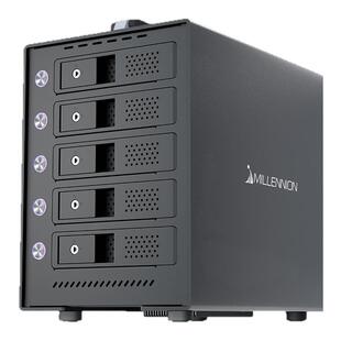 迈和伦8858T3雷电Thunderbolt 40Gbps五5盘硬盘柜加Nvme固态固态