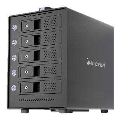 五盘兼容多数外接硬盘柜独立开关