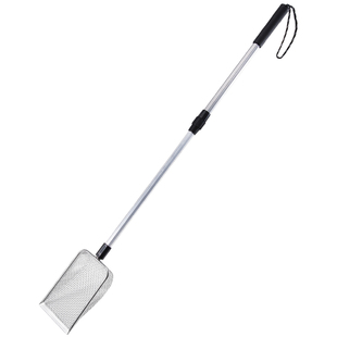 长柄猫砂铲不锈钢金属细孔二合一豆腐砂矿砂铲屎神器懒人细网小孔