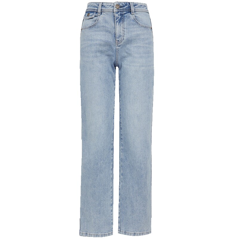 【小个子神裤】ONLY2026春季新款提臀修身裤子直筒九分裤牛仔裤