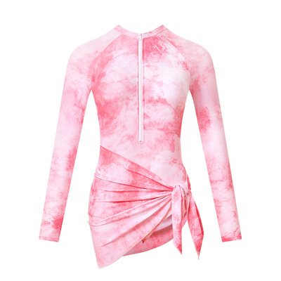 AquaPlay安泊来长袖连体三角泳衣