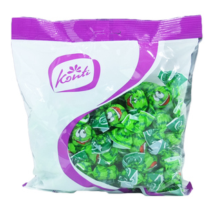 俄罗斯进口水果味夹心软糖康吉西瓜草莓味爆浆橡皮糖果散装喜糖