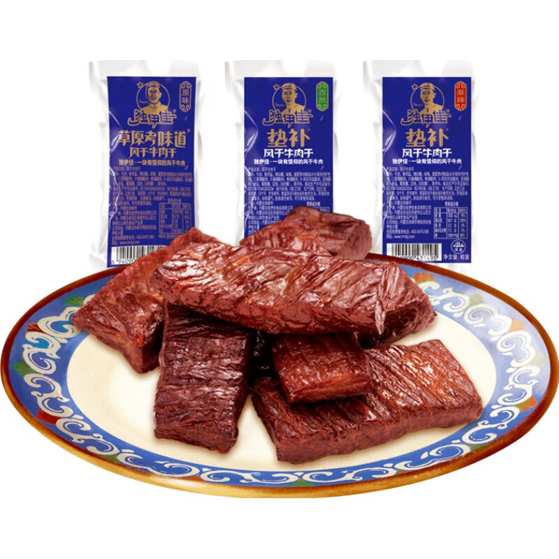 独伊佳手撕牛肉干内蒙古赤峰半斤