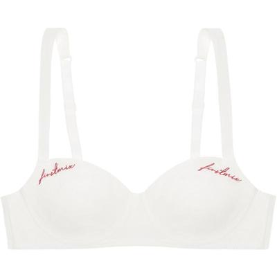 刺绣贝壳杯文胸精致的小性感