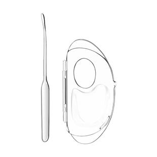 欧亿姿粉底液调色盘化妆调和调色板透明多功能化妆师上妆专用刮刀