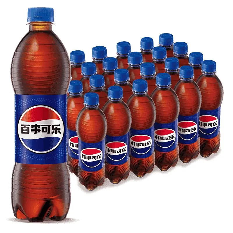 百事可乐全新包装清柠味可乐600ml*24瓶整箱聚会百事可乐出品批发