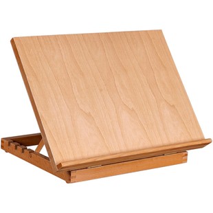 美术生专用桌面素描画板架桌上可折叠台式画板画架斜面木制写字板平板电脑实木绘画支架角度可调懒人桌面支撑