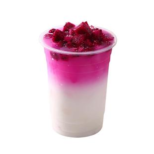 95口径一次性咖啡果汁杯400/500ml星巴款拿铁奶茶杯子冷饮塑料杯