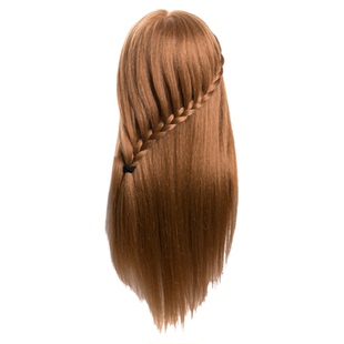 模特头美发盘发练习编发模具支架人台可烫卷造型专用假发假人头模