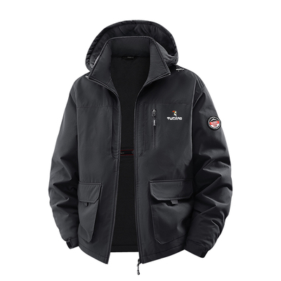 啄木鸟冲锋衣外套男防风防水夹克