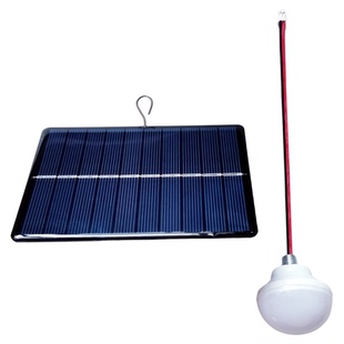 太阳能电池灯笼户外防水LED红光白暖光石灯装饰灯泡灯笼专用5瓦灯