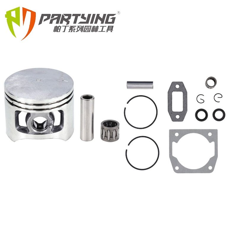 52cc/58cc气缸油锯配件活塞环纸垫链条汽缸5200/5800/450总成
