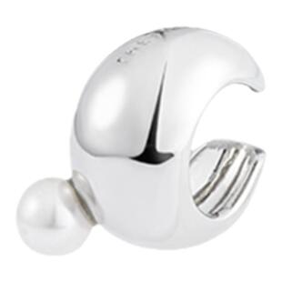 THEYKNOW天然珍珠金属耳夹简约无耳洞耳骨夹时尚气质高级耳饰