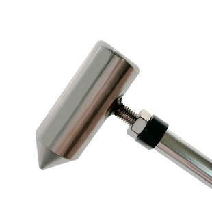 新款冬钓破冰锤破冰层不锈钢抄网快速接头配件便携钓鱼小配件用品