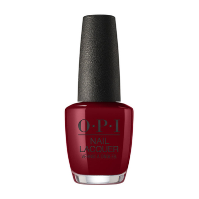 美国显白车厘子色免烤指甲油opi