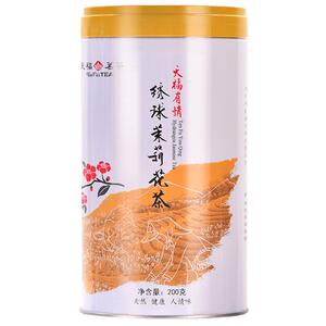 天福茗茶 浓香型茉莉花茶 罐装散装茶叶绣球龙珠200g