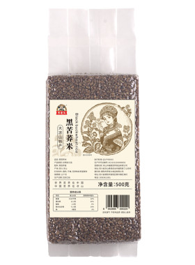大凉山黑苦荞米低脂粗粮饭