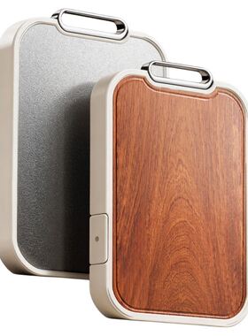 【天然抗菌】纯钛乌檀整木菜板