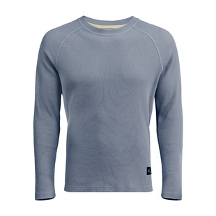 三夫户外丨Sanfo Plus 户外休闲男华夫格长袖卫衣亲肤透气T恤