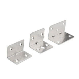 加厚不锈钢90度直角加固定角铁支架层板托桌椅连接件角码L型码