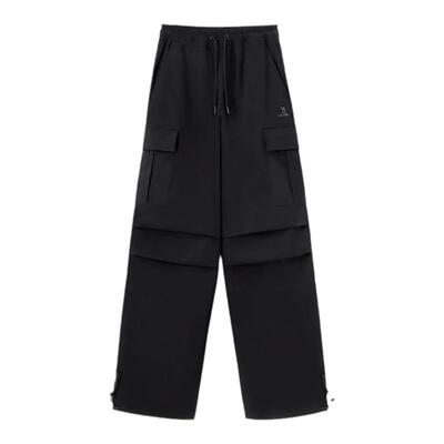 骆驼防泼水工装裤户外直筒登山裤