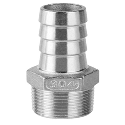 304不锈钢宝塔接头外丝皮管水咀