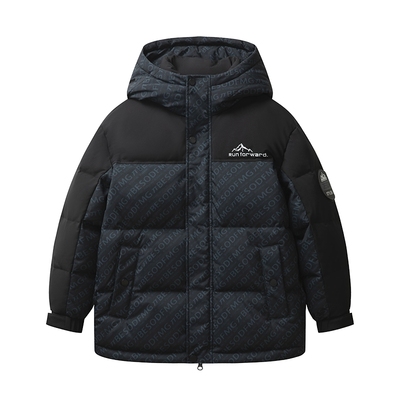 鸭鸭童装儿童羽绒服轻薄2025秋冬新款男女童立领保暖中大童外套潮