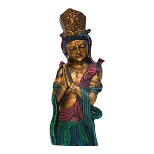 密密主文创 华严寺合掌露齿菩萨文创冰箱贴立体雕塑母亲节礼物