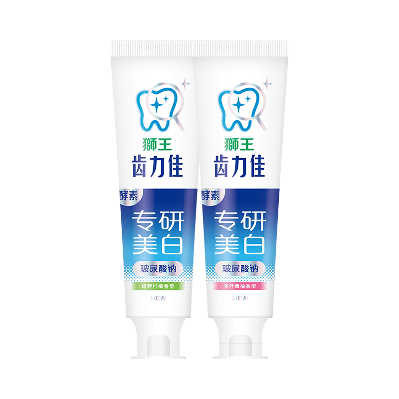 【檀健次同款】LION狮王齿力佳酵素专研水润焕白牙膏去黄清新口气