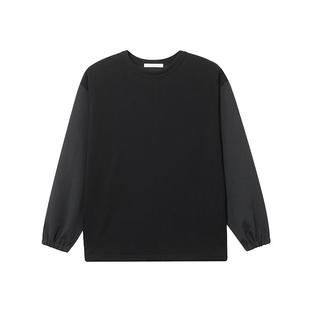 IT SOPH. SOPHNET.男装宽松长袖T恤新款拼色拼接圆领上衣252022MP