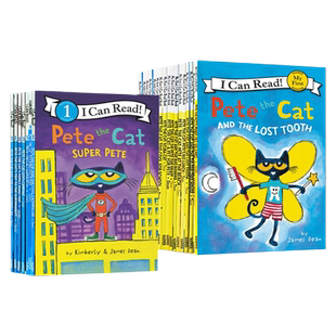 【自营】ICR I can read系列 英文原版 Pete the Cat 小饼干狗皮特猫小毛人小怪物漂亮南希小马宝莉 分级读物 自然拼读