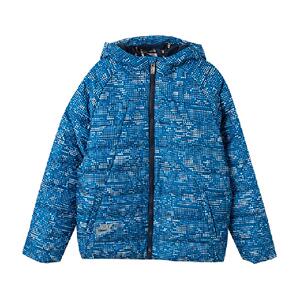 Nike耐克冬季连帽羽绒服男童加厚潮宽松保暖短款白鸭绒羽绒外套
