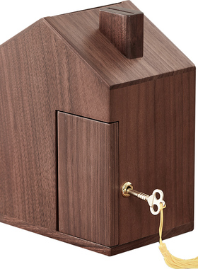 实木存钱罐2022新款儿童储蓄箱