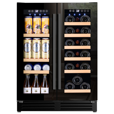 芭克斯酒柜冰吧60L+18瓶不锈钢