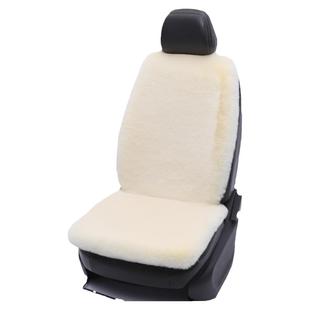 汽车坐垫冬季毛绒单片座椅车载座垫子后排短毛绒兔毛羊毛加热通用