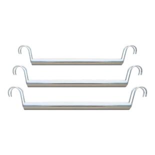 防尘帘货架衣柜不锈钢配件挂衣杆专用开放式挂衣架室内衣橱帘子