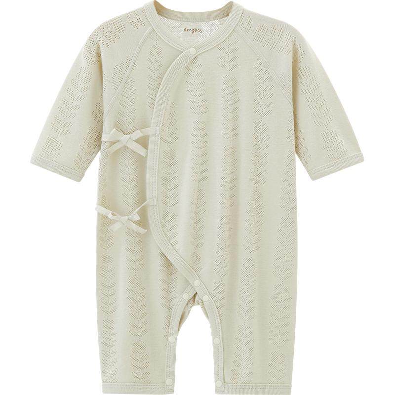 aengbay新生婴儿衣服和尚服哈衣