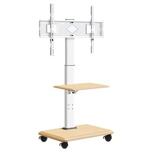 通用液晶电视机落地型式挂架子柜可移动可升降可伸缩立式推车支架