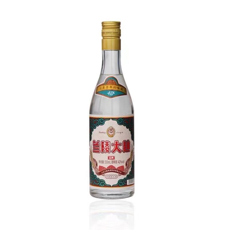 兰陵大曲500ml*10瓶装纯粮食白酒