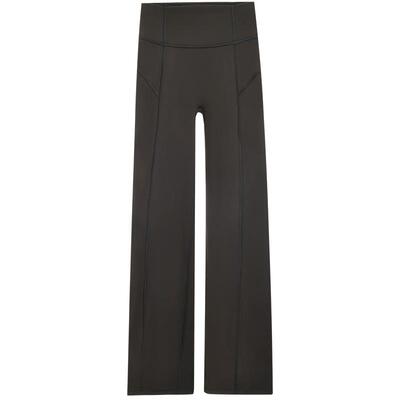 女士外穿微喇显瘦加绒运动长裤