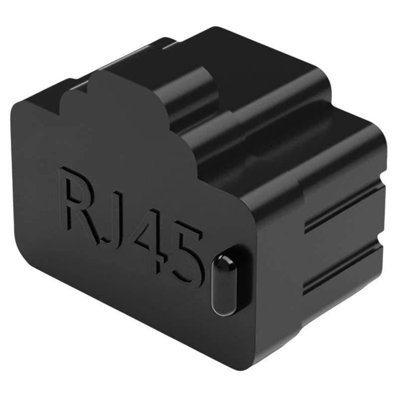 维智控长柄RJ45网口防尘塞路由器交换机LAN网线口封堵器堵头胶塞