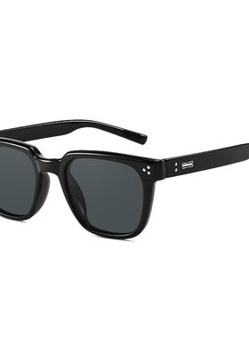 方框墨镜女款高级感防晒防紫外线