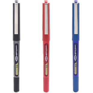 日本uni三菱水笔UB-150-38走珠笔uni-ball三菱UB150中性笔0.38mm办公签字笔进口书写好笔黑蓝红色