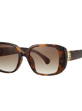 欧美跨境精致平光镜少女墨镜