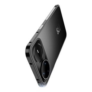 金属边框海马扣适用华为Nova15Pro手机壳防摔散热简约外框保护套nova14新款男女15标准版新款新品超火外壳