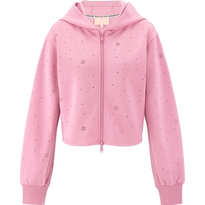 【都市运动风】连帽卫衣短外套