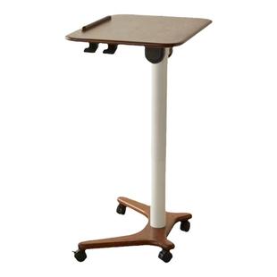 学生直播全实木书桌简约现代升降学习桌北欧橡木可移动客厅小桌子