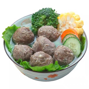 汕头直销 2斤起正宗潮汕牛肉丸汕头特产手工牛筋丸子烧烤火锅食材