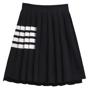 2025冬季新款针织百褶裙短裙今年流行爆款垂感遮胯半身裙女秋冬