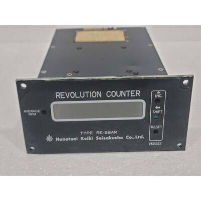 NUNOTANI KEIKI SEISAKUSHO TYPE RES8AR REVOLUTION COUNTER FRE